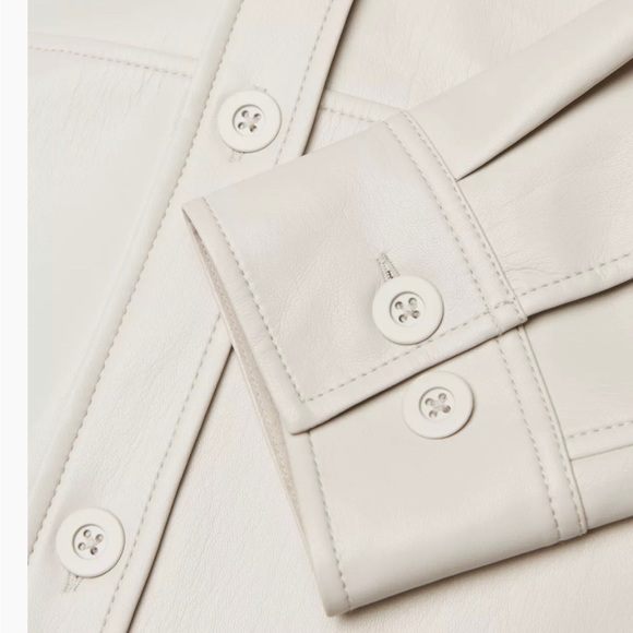 ❌SOLD❌ Babaton Pelli Hip Shirt Jacket sz 2XS - Picture 9 of 14